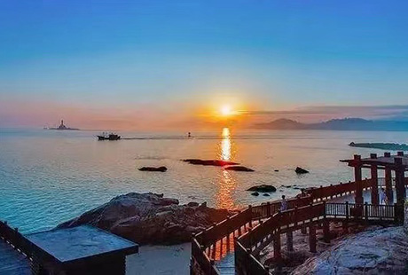 <閩粵雙島>汕頭南澳東山雙島5日游東山島C位：坐快艇，放航拍，登陸“福建網紅奇跡”-魚骨沙洲。